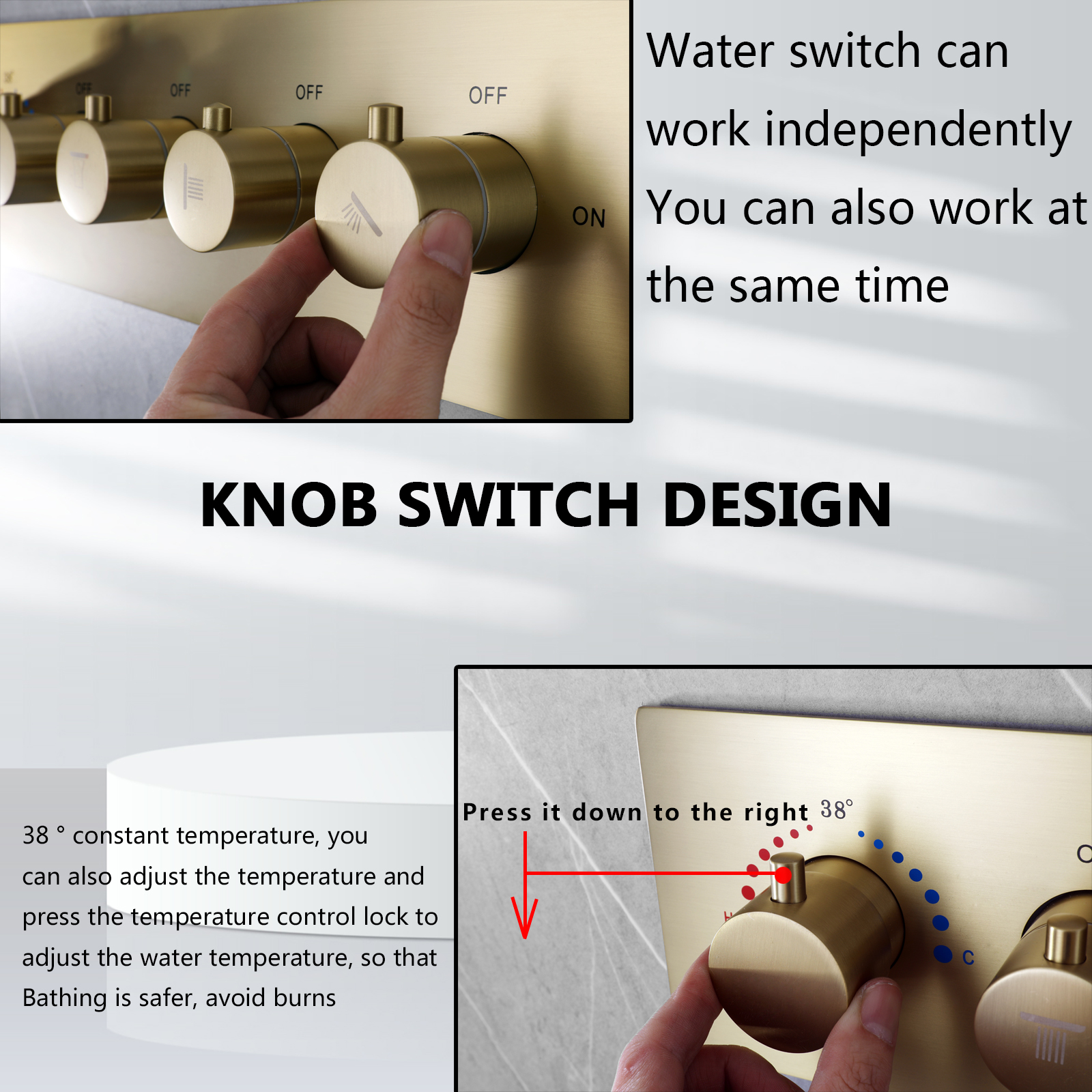 led shower head led shower head