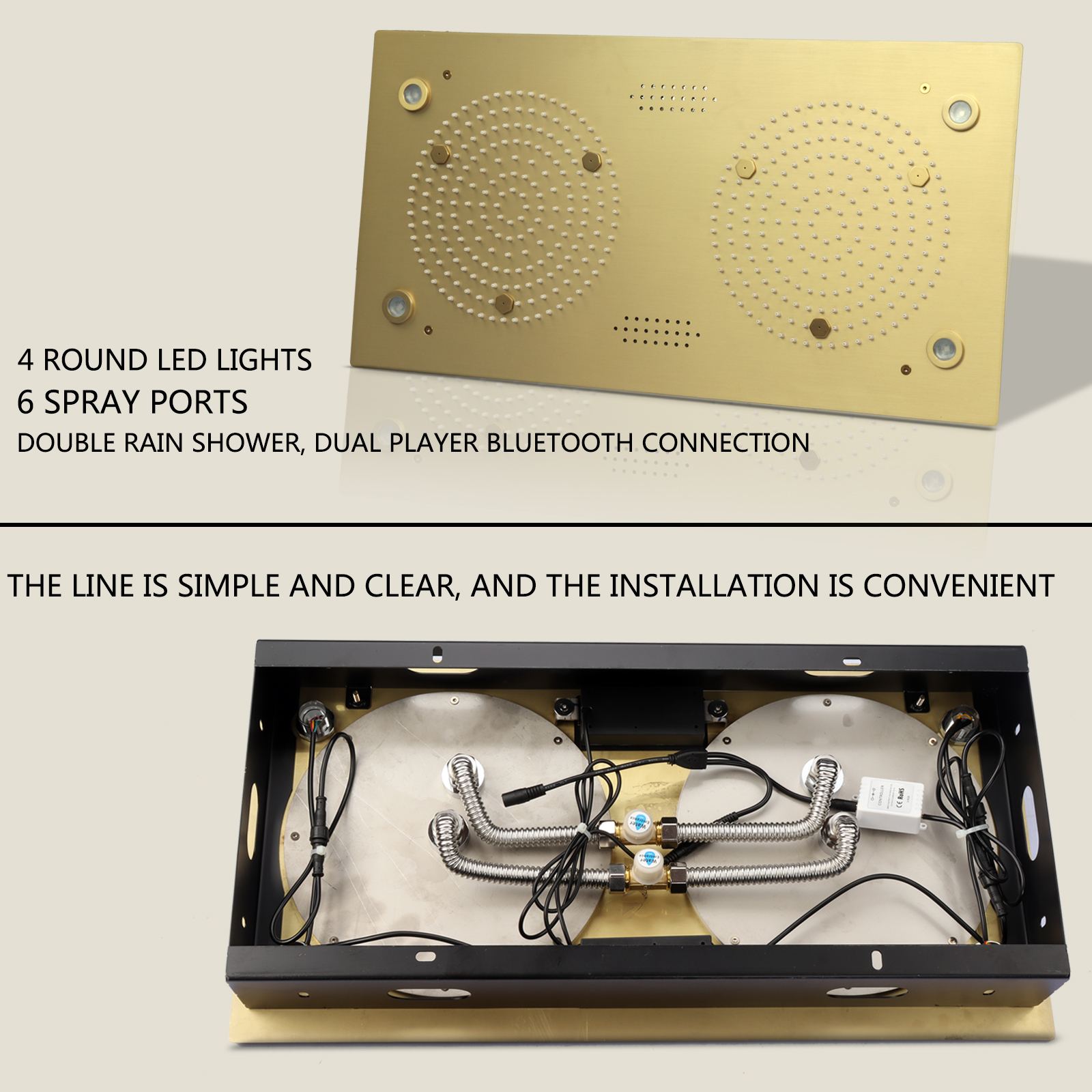 high pressure shower head