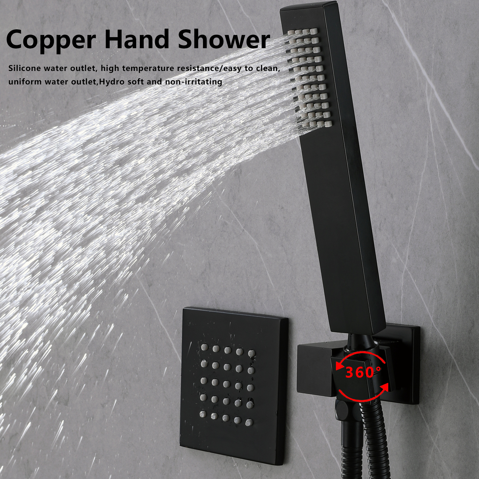 luxury shower system