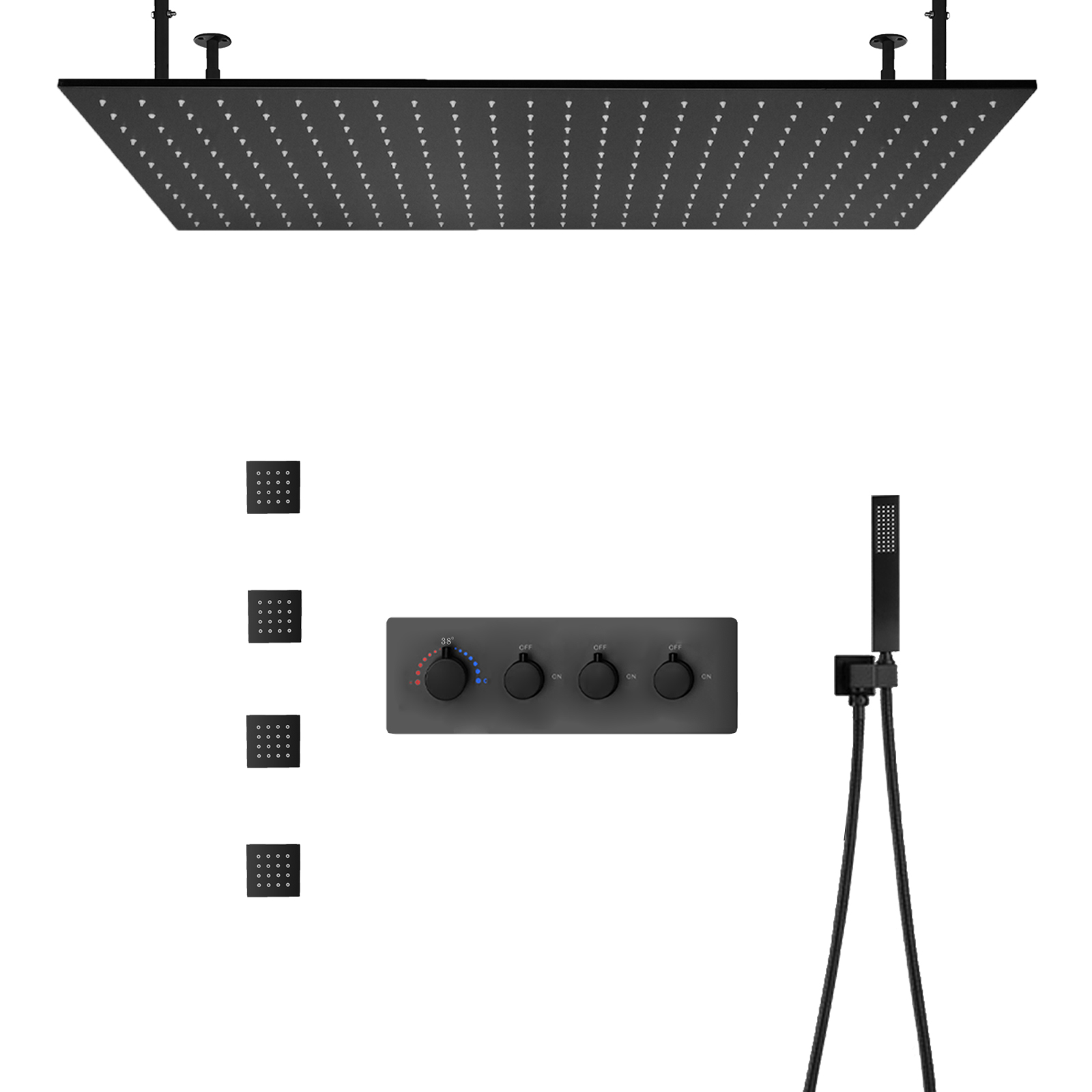 waterfall showerhead