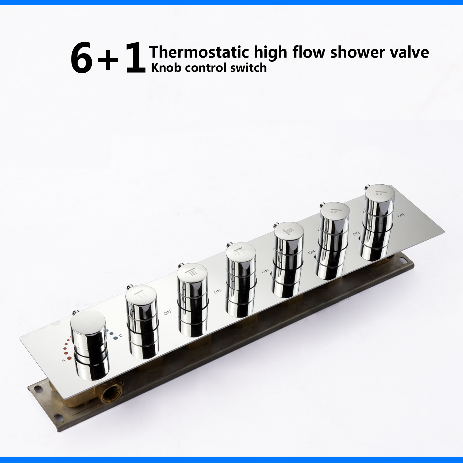 wall mounted shower system