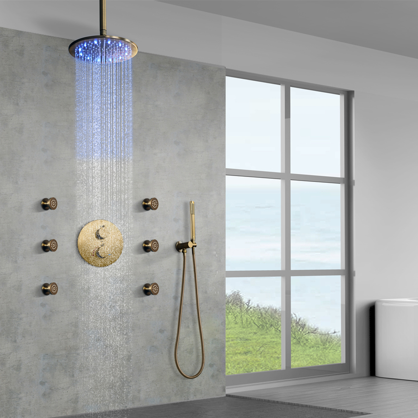 Illuminate Your Shower Experience with LED Shower Heads