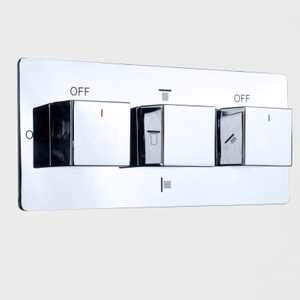 Built-In Wall Shower Faucet Concealed Embedded Hot And Cold Mixing Valve Square Shower Switch Body Accessories