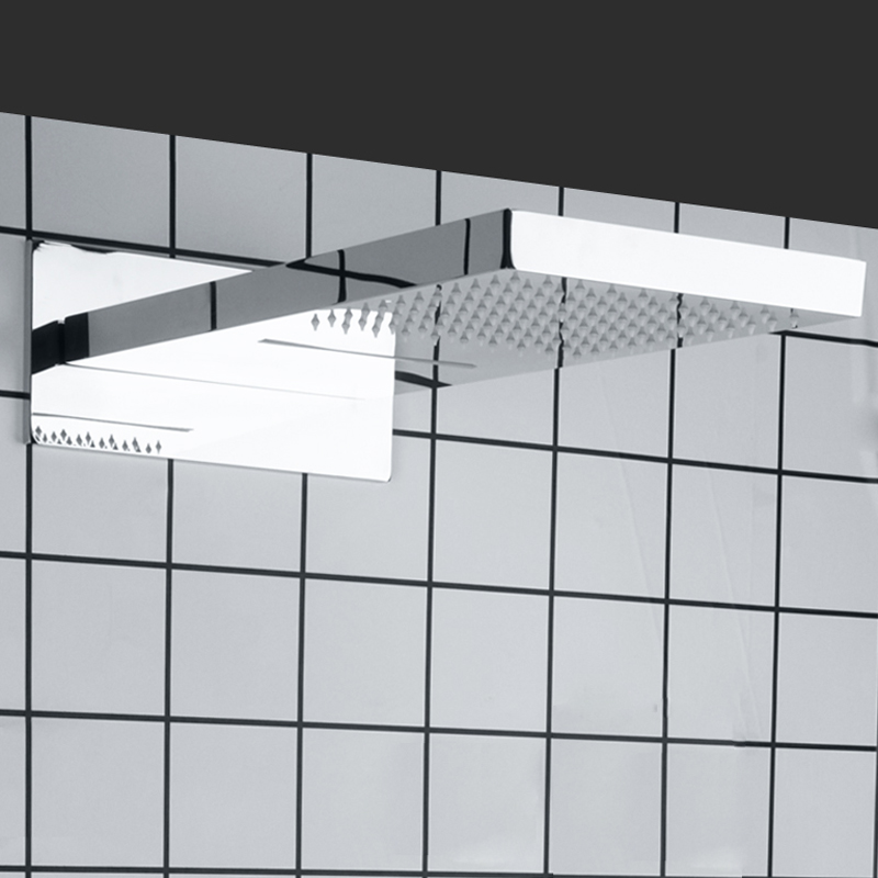 Hot Sales Chrome Polished 50X23 CM Shower Head Bathroom Bifunctional Rainfall Waterfall Shower