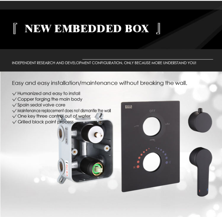 multi shower head systems