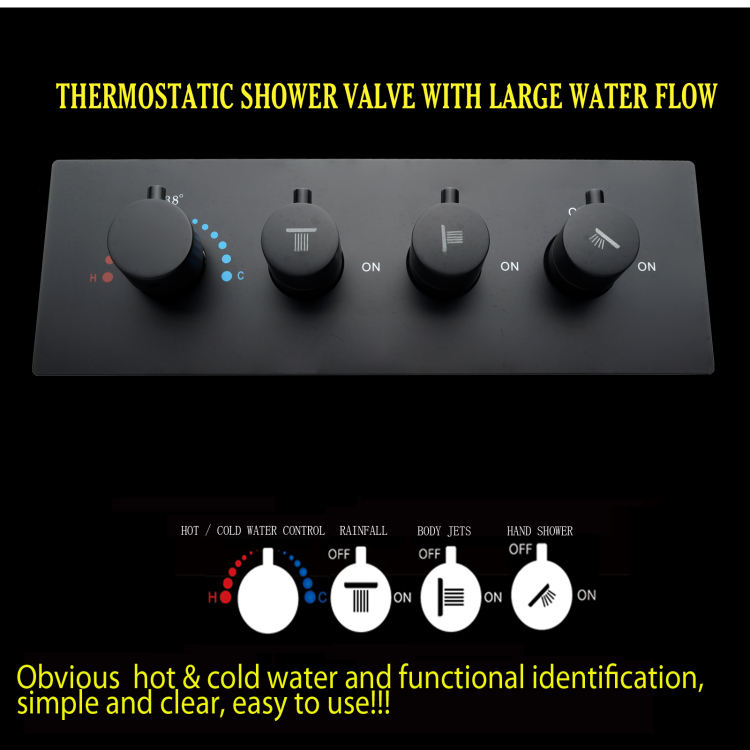 shower faucets systems