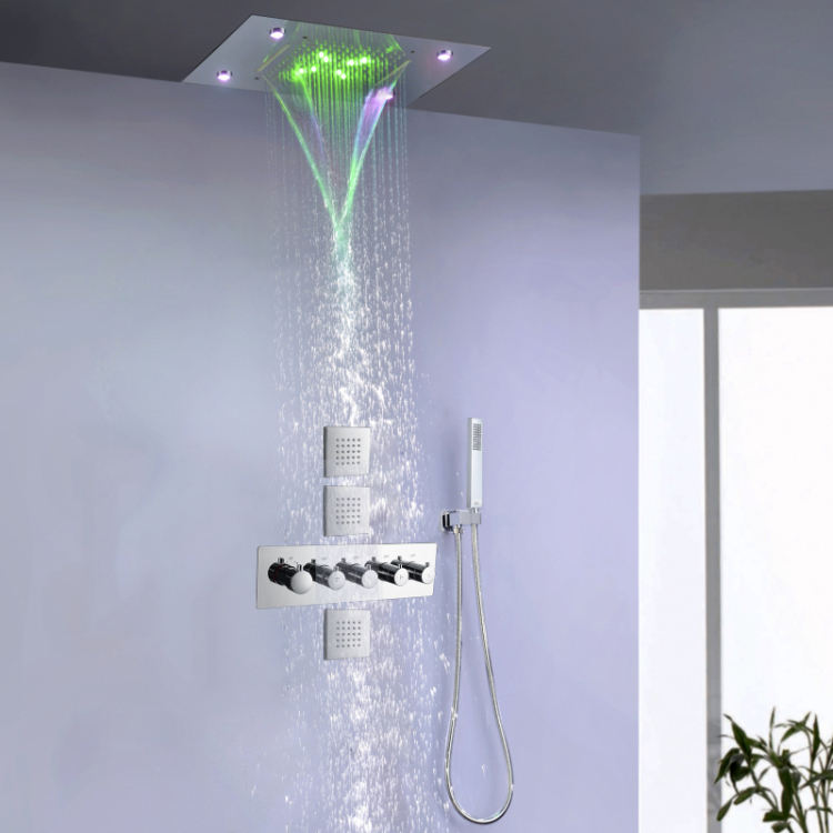 multiple shower head system