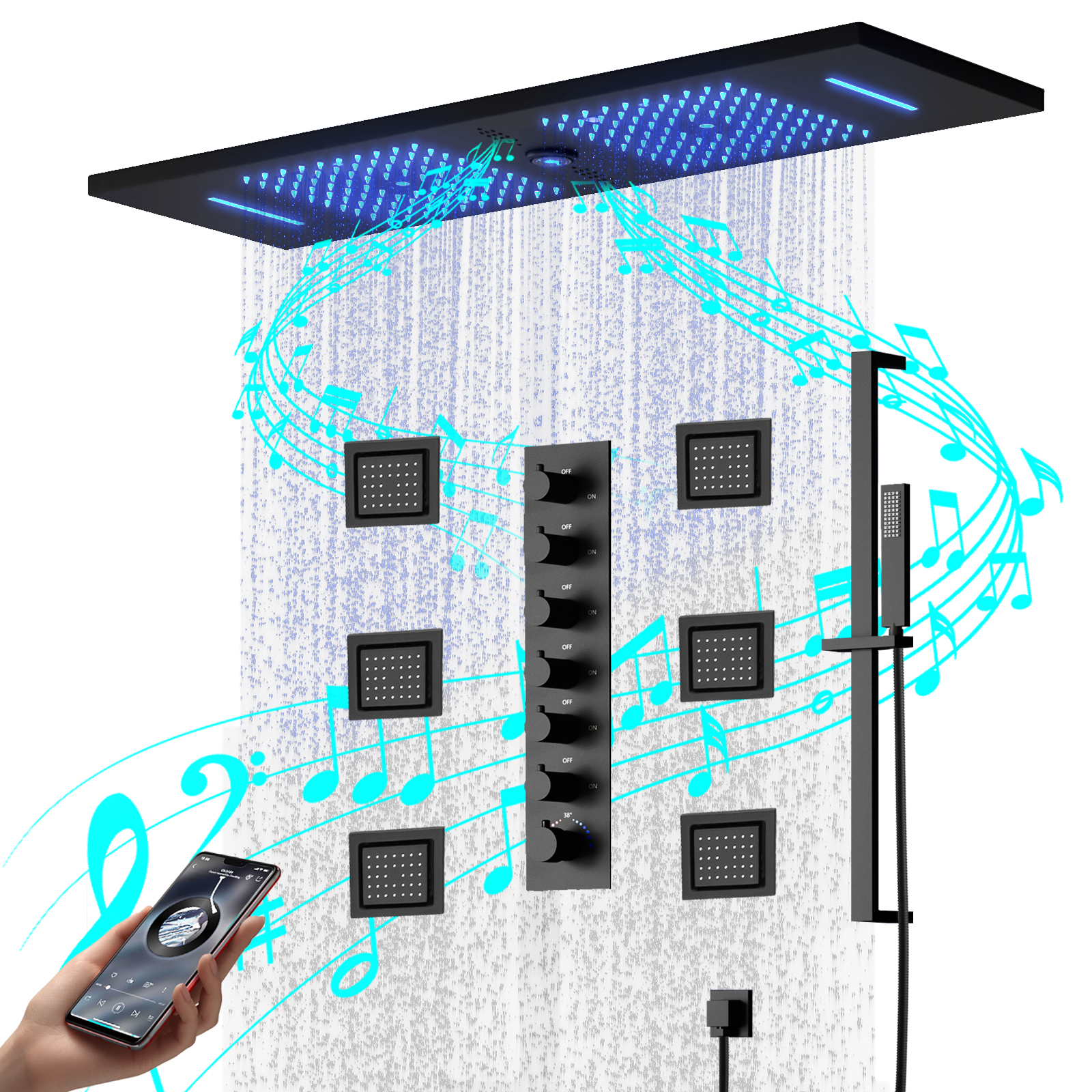 Thermostatic Shower Head