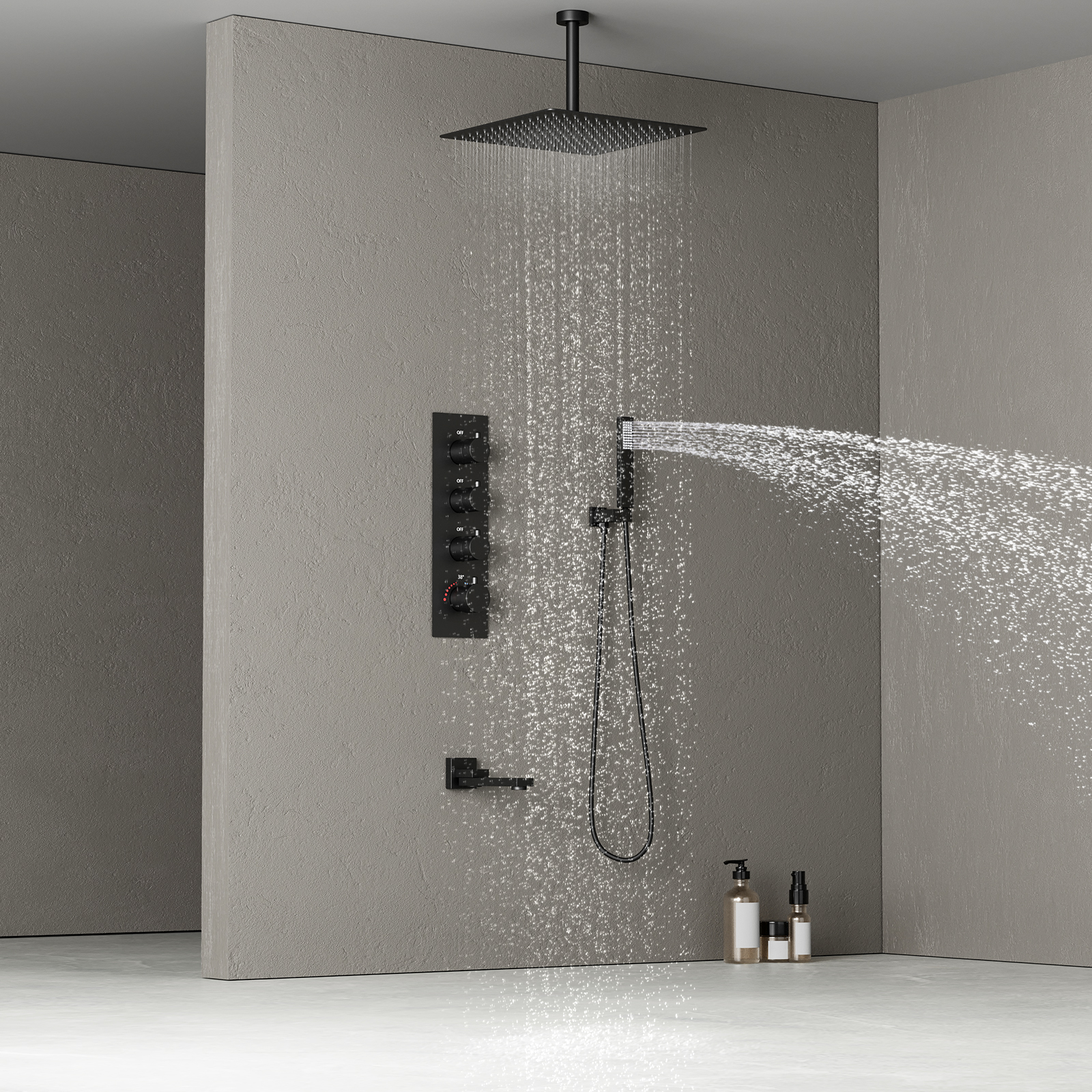 shower diverting valve