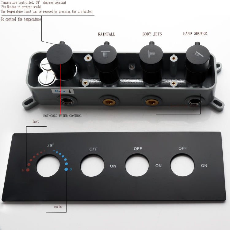 bathroom showers fixtures