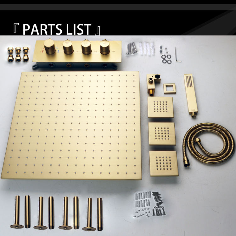 shower system with handheld