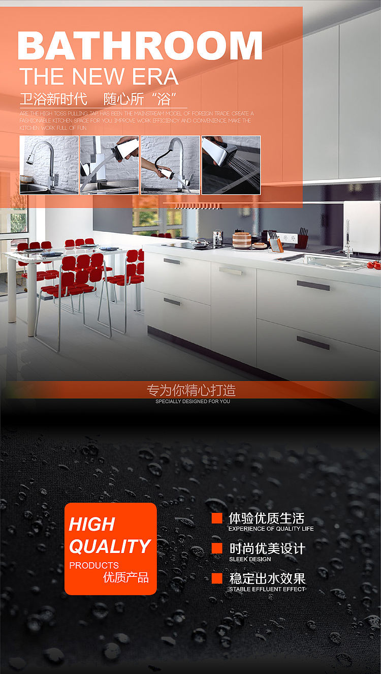 kitchen faucet with sprayer