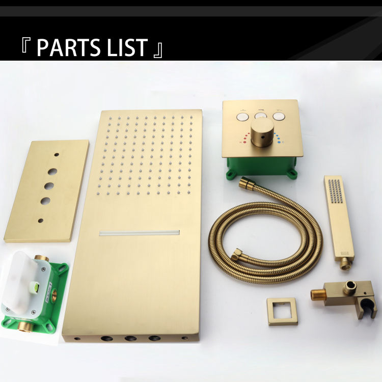 shower panels system