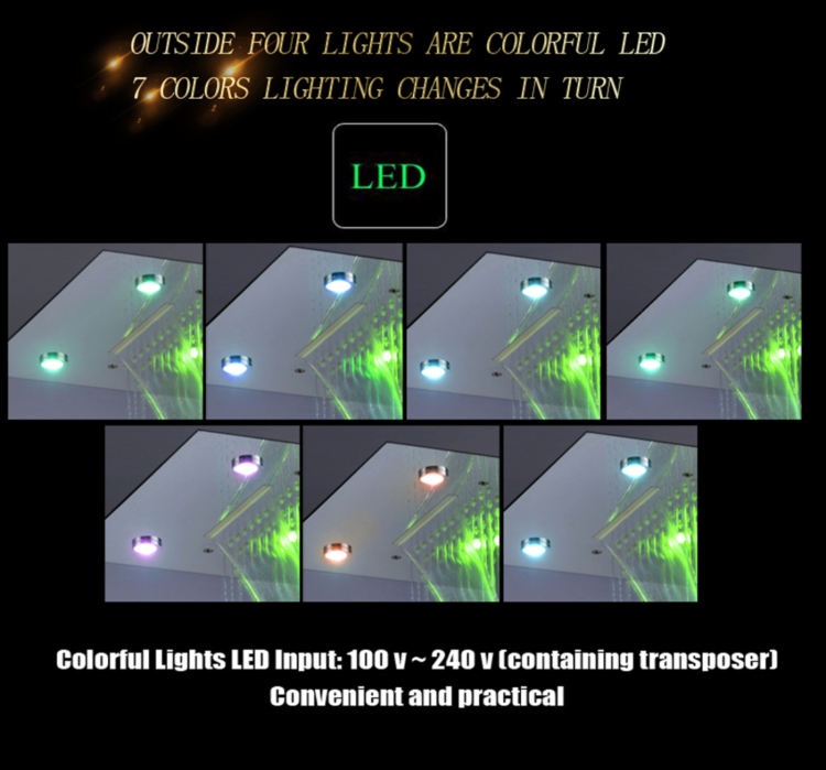 shower heads systems