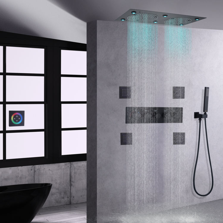 waterfall shower system