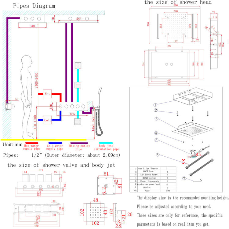 oxygenics shower head