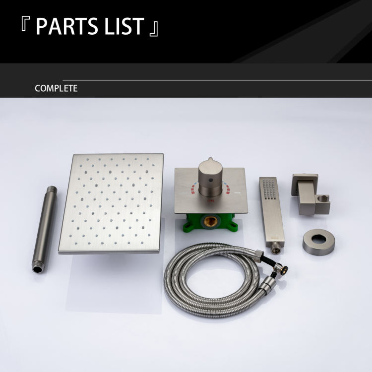 shower head with faucet