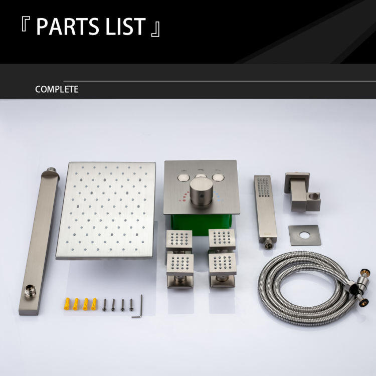 body jet shower system