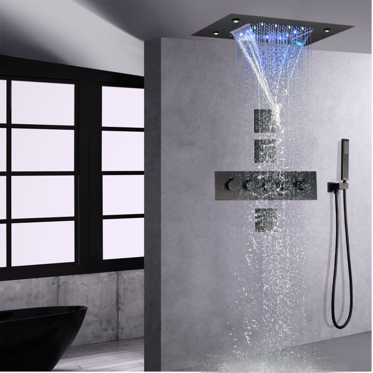thermostatic shower systems