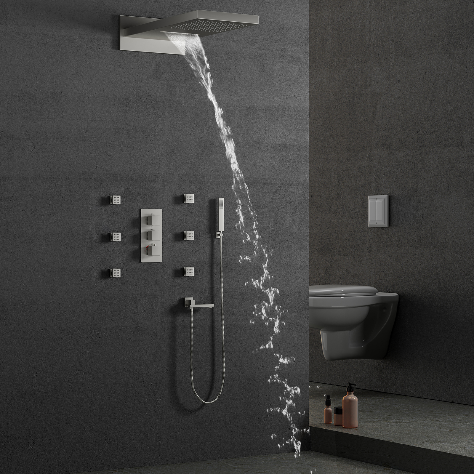 rain shower system