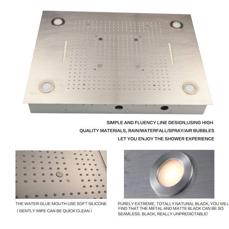 With LED Shower Faucets