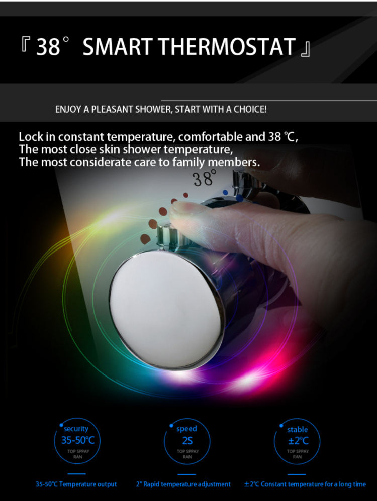 shower body spray systems