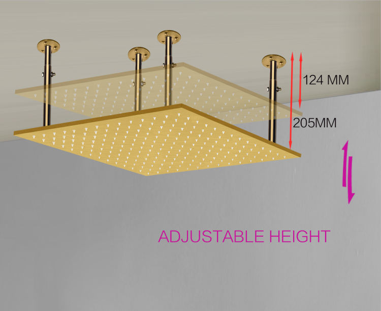 rain shower head systems