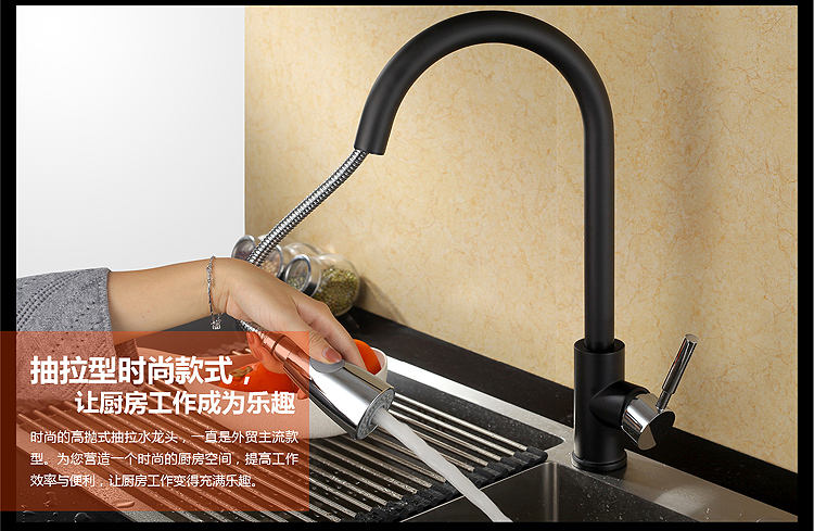 kitchen sink with faucet