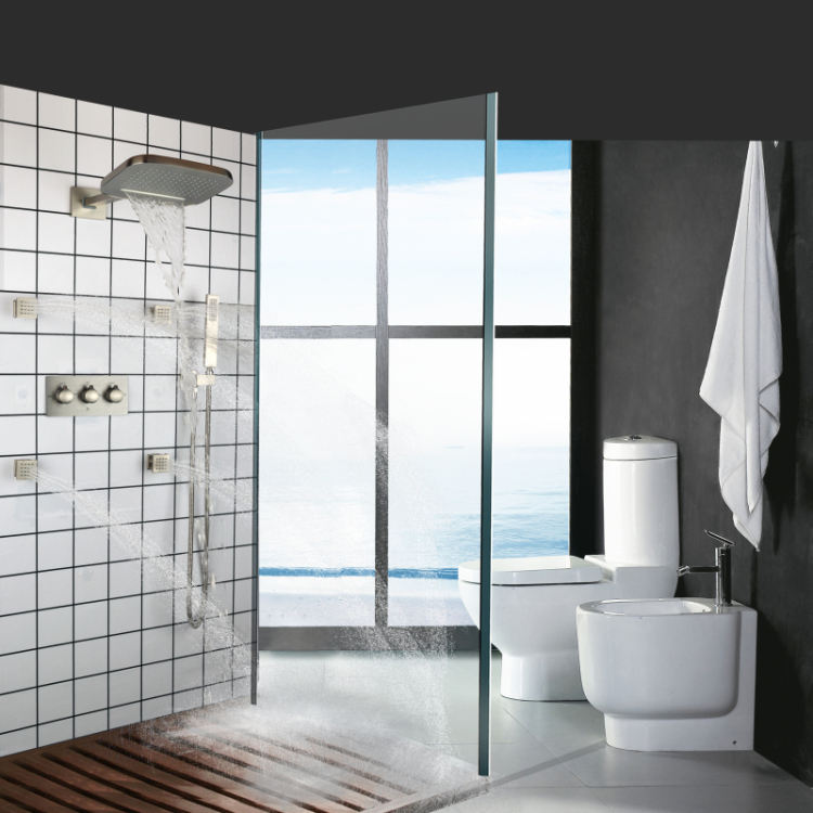 modern shower fixtures