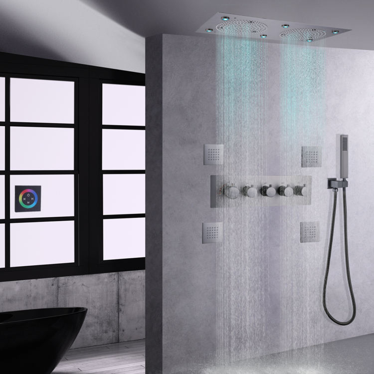 shower systems with handheld