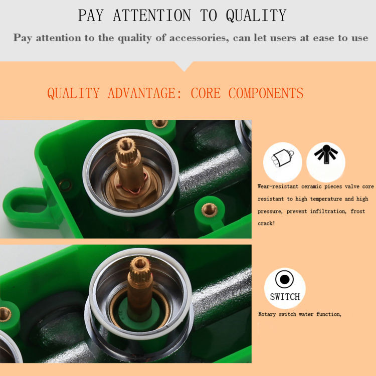 thermostatic valve shower