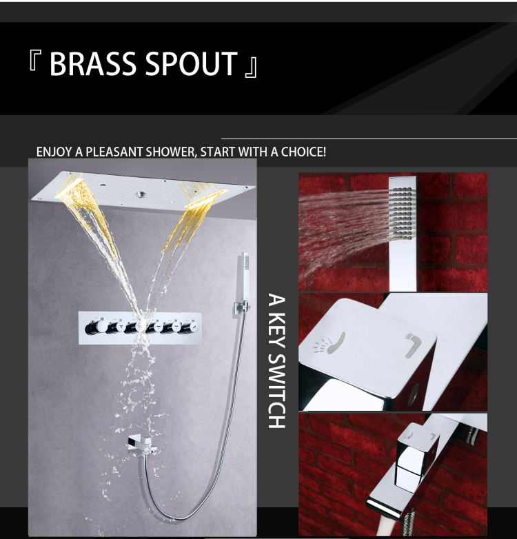 multi shower head systems