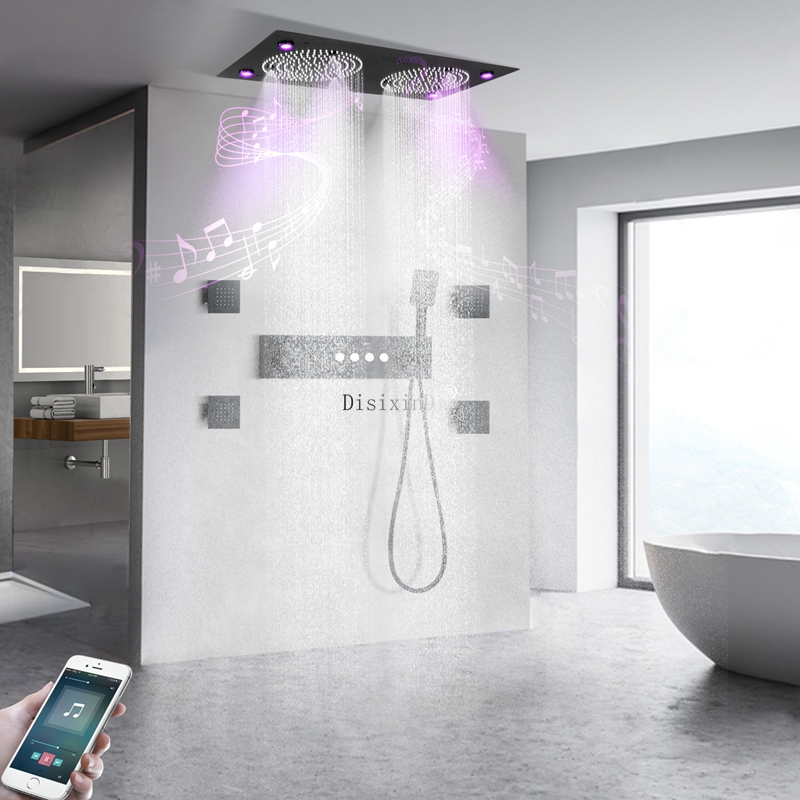 LED Shower Head, Thermostatic Shower Head, Stainless Steel Shower Head