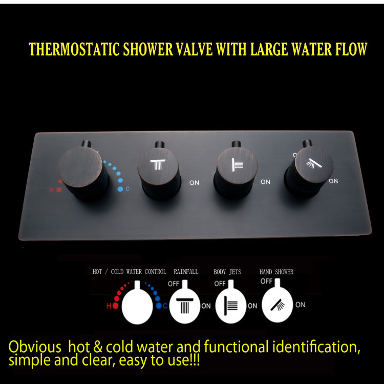 multiple shower head system