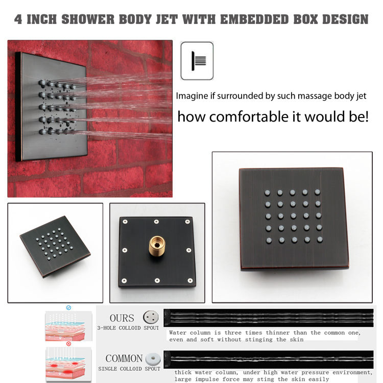 rainhead shower system