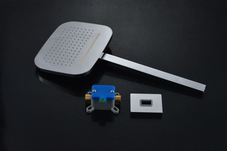 rain shower head system