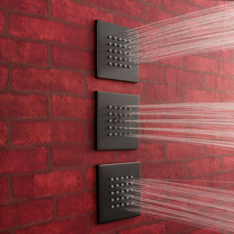shower heads multiple