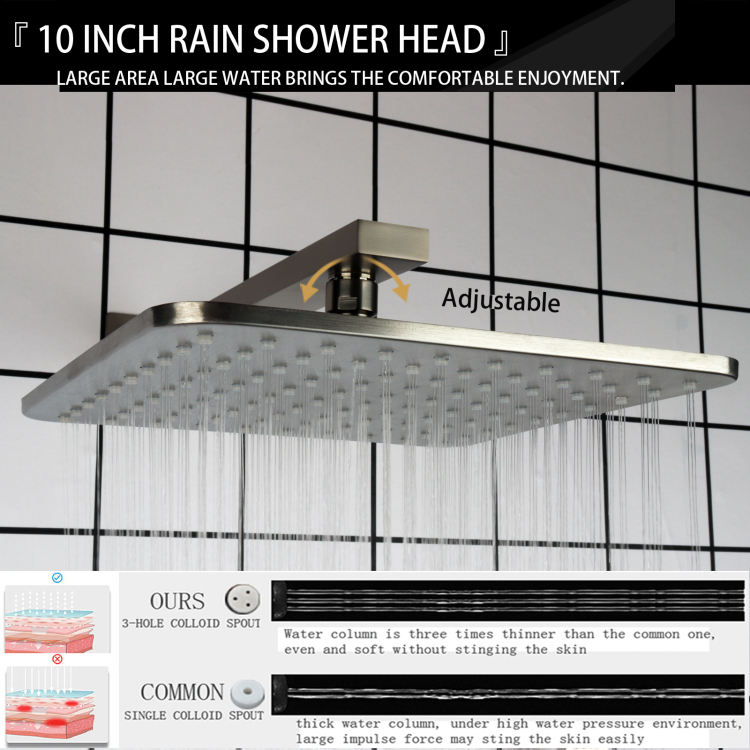 rain head shower systems