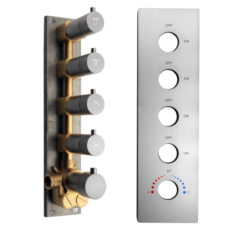 shower heads multiple