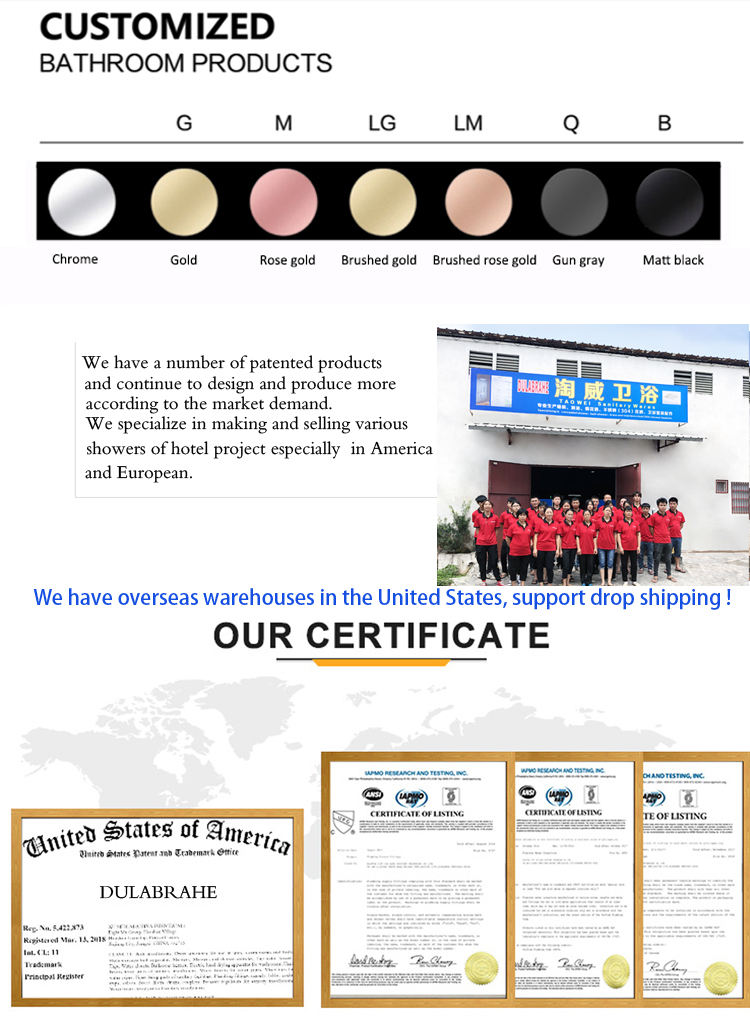 luxury shower system