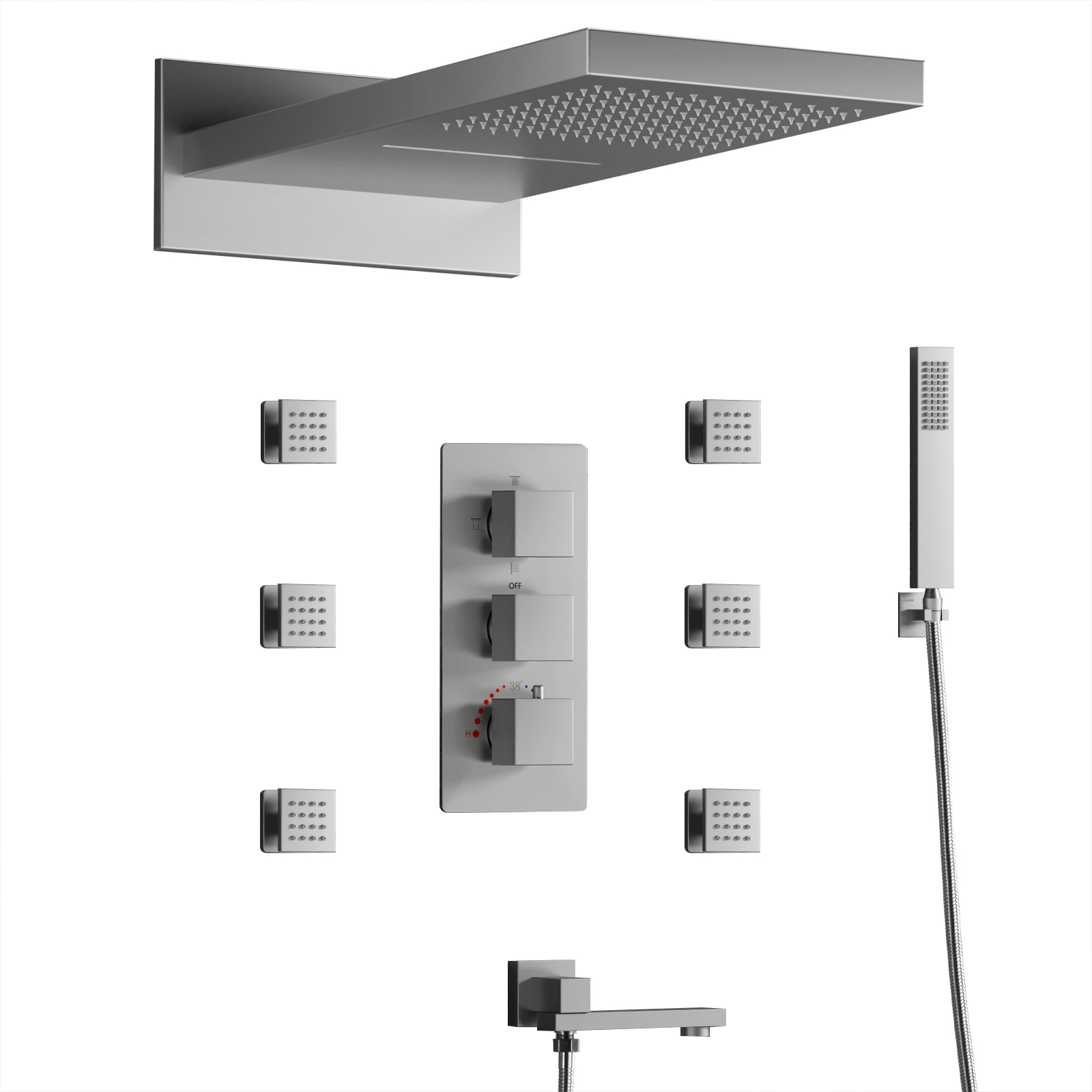 tempering shower valve