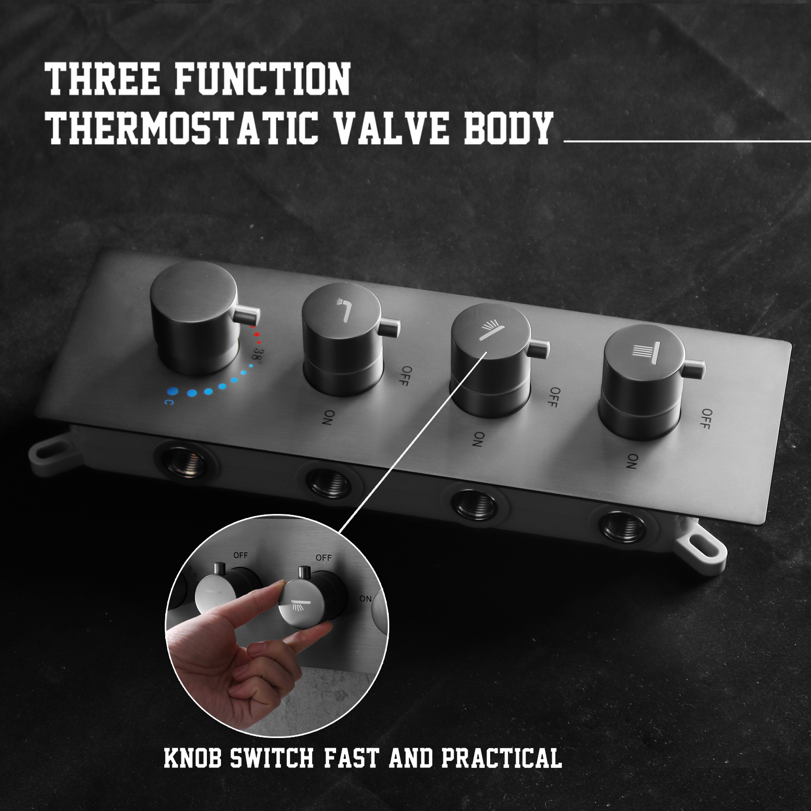 multi setting shower head