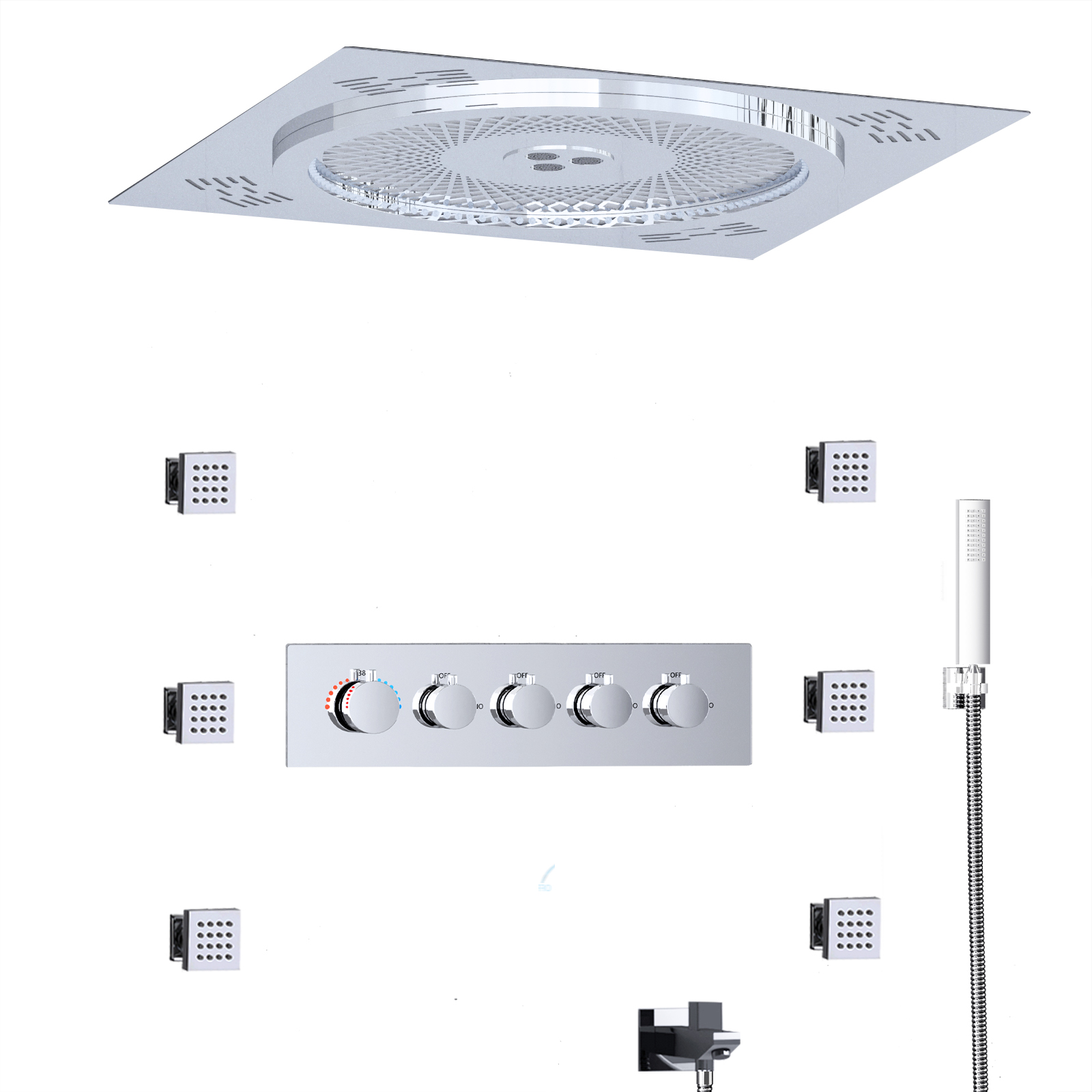 thermostatic shower valve