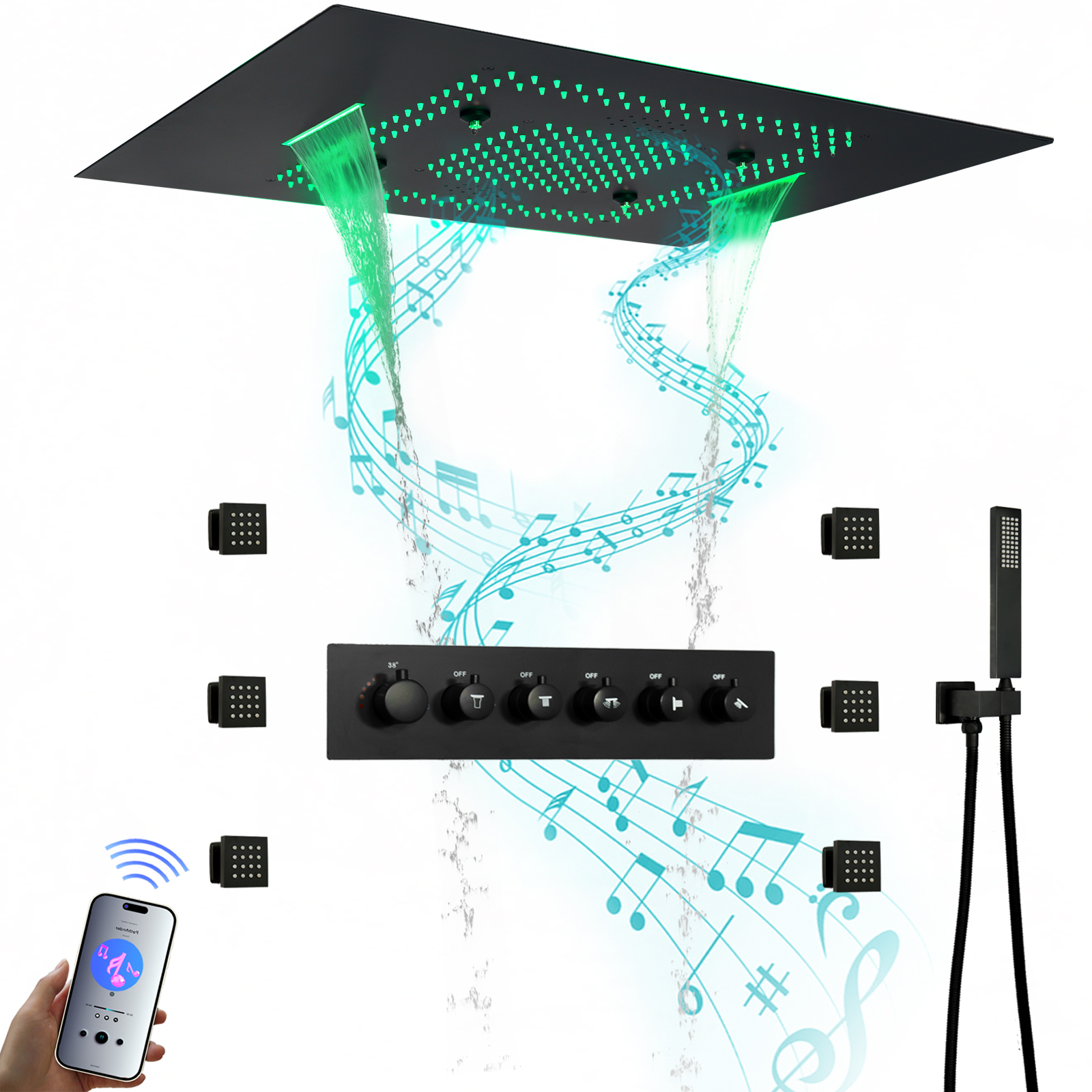 Thermostatic Shower Head