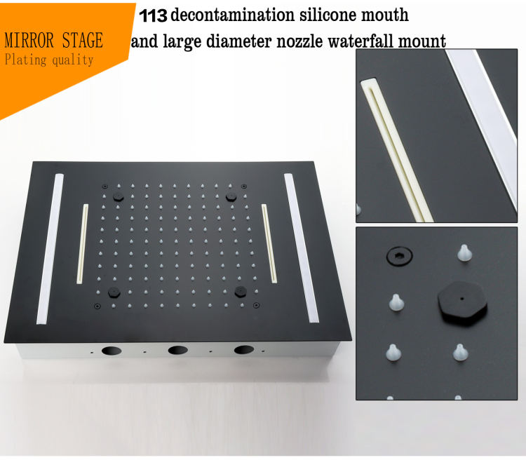 bathroom shower head set