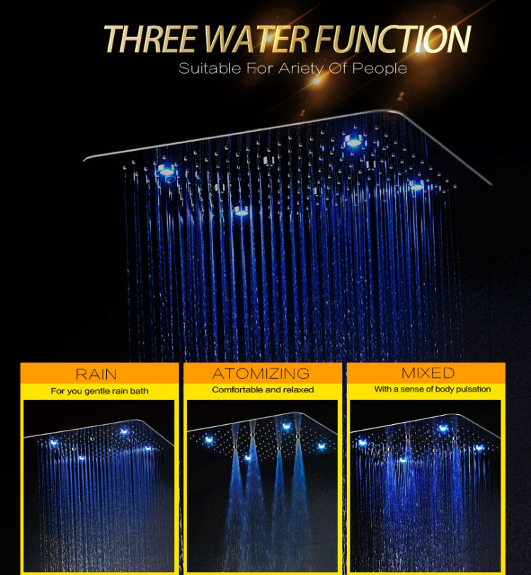 rain shower system