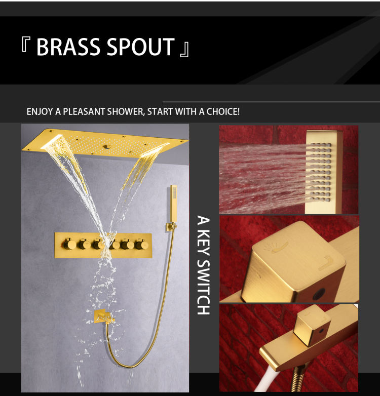 luxury shower systems