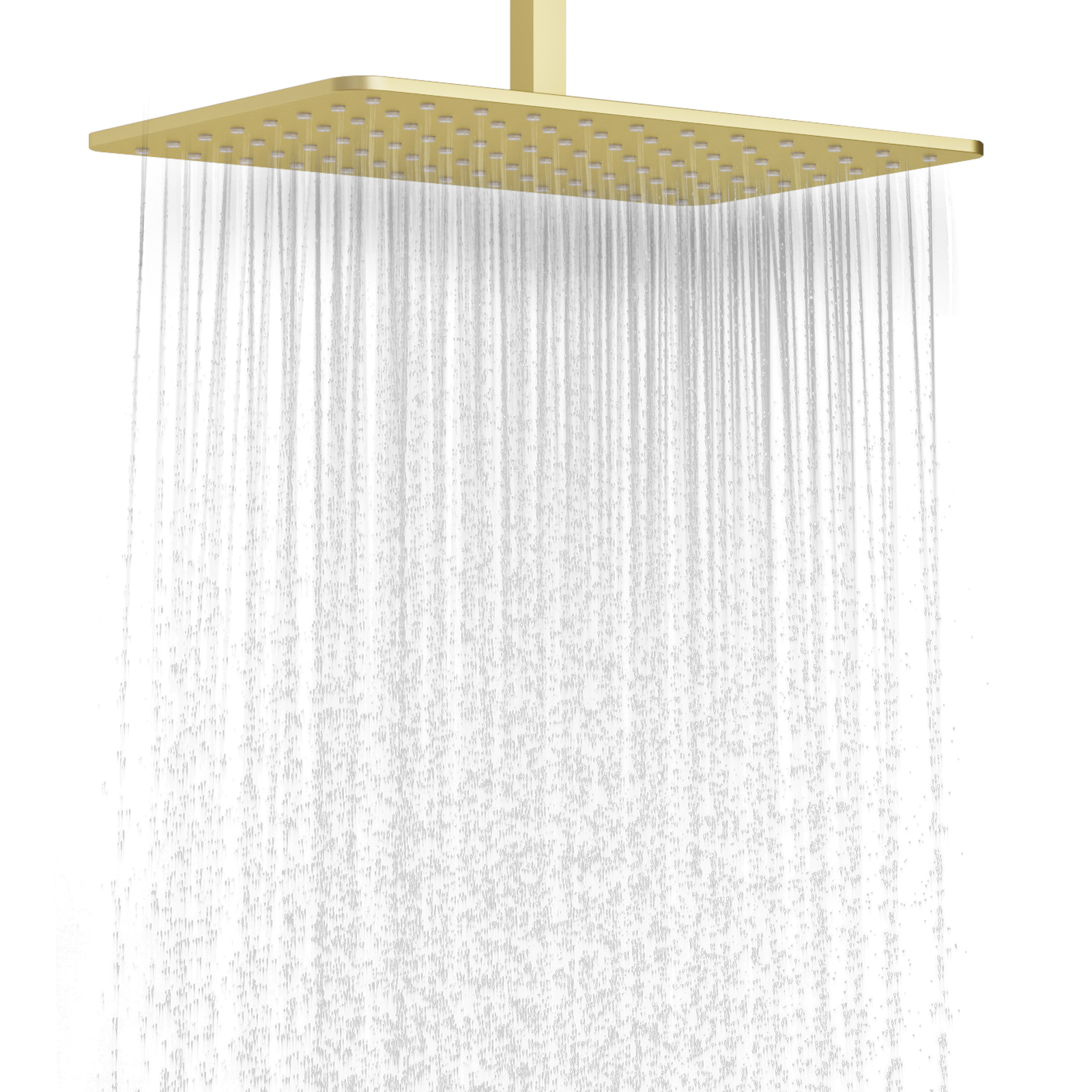 Ceiling-mounted shower set