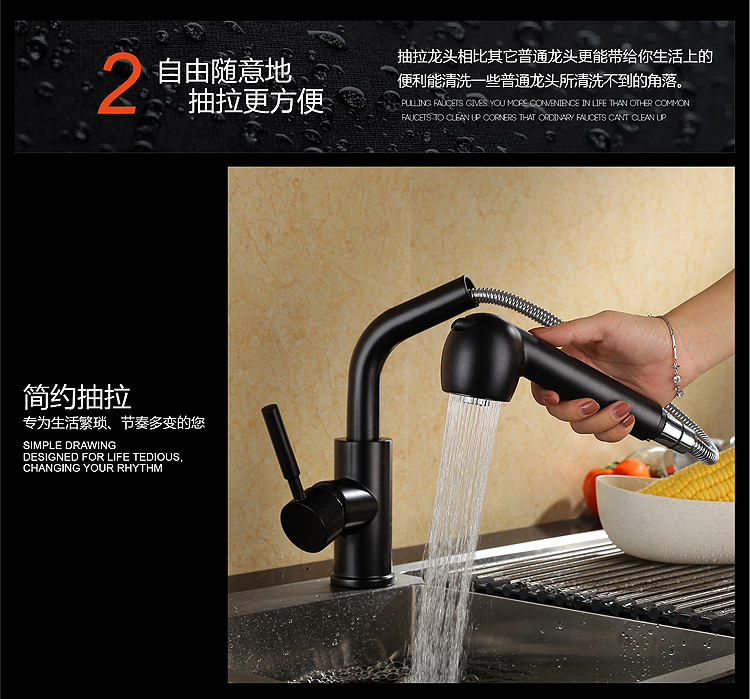 kitchen sink with faucet