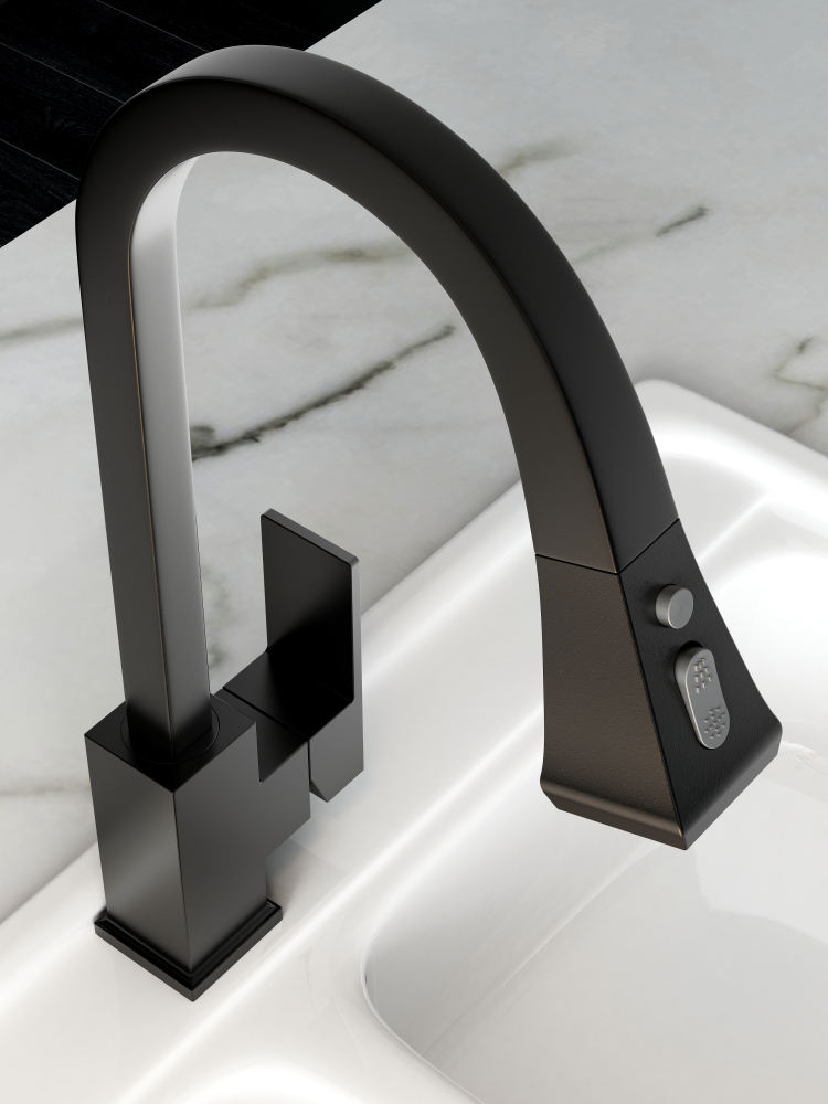 single hole kitchen faucet
